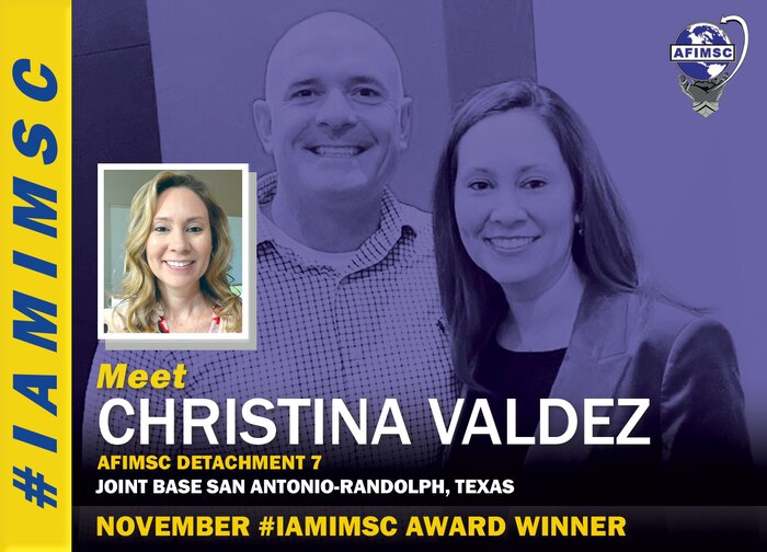 Christina Valdez #IAMIMSC spotlight graphic