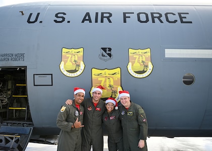 374th Airlift Wing and allies support the 70th Anniversary of Operation Christmas Drop