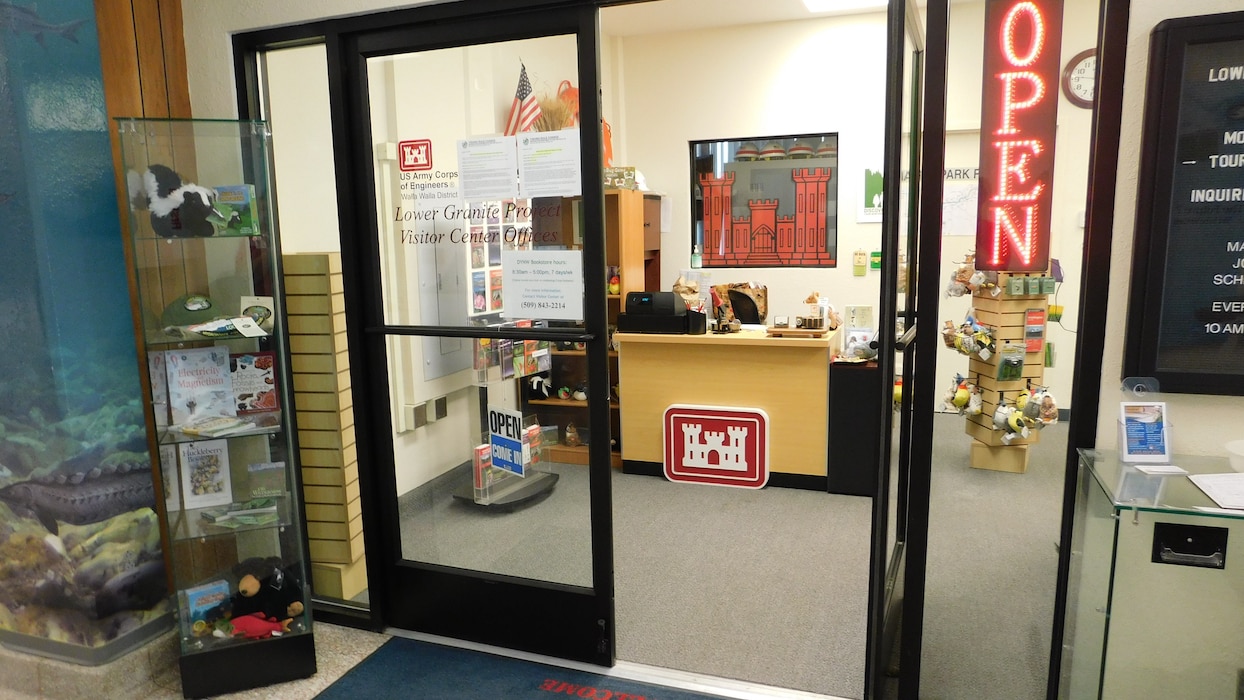 lower granite bookstore entrance