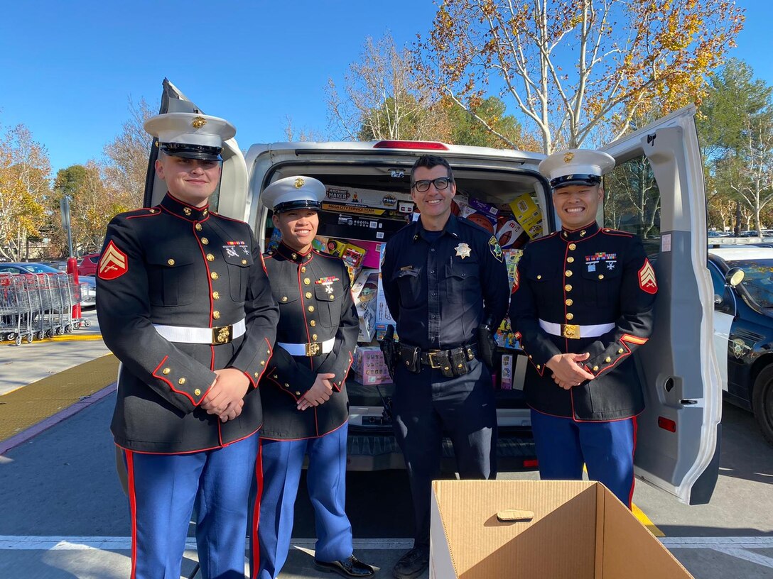 Community service is at the heart of the Marine Forces Reserve and Toys for Tots program
