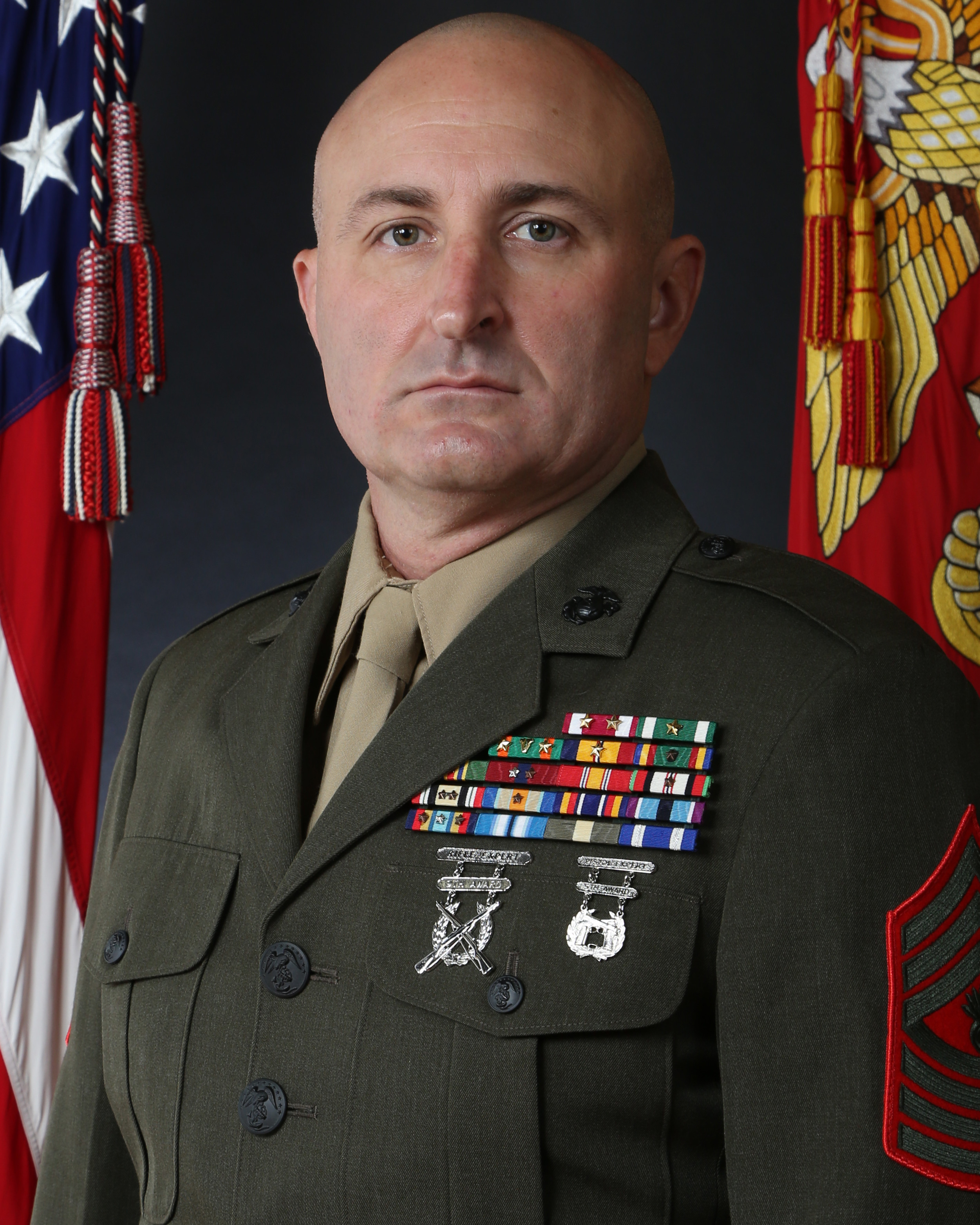 Master Gunnery Sergeant Daniel J Clark 2nd Marine Regiment Biography