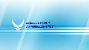 Senior Leader Announcement