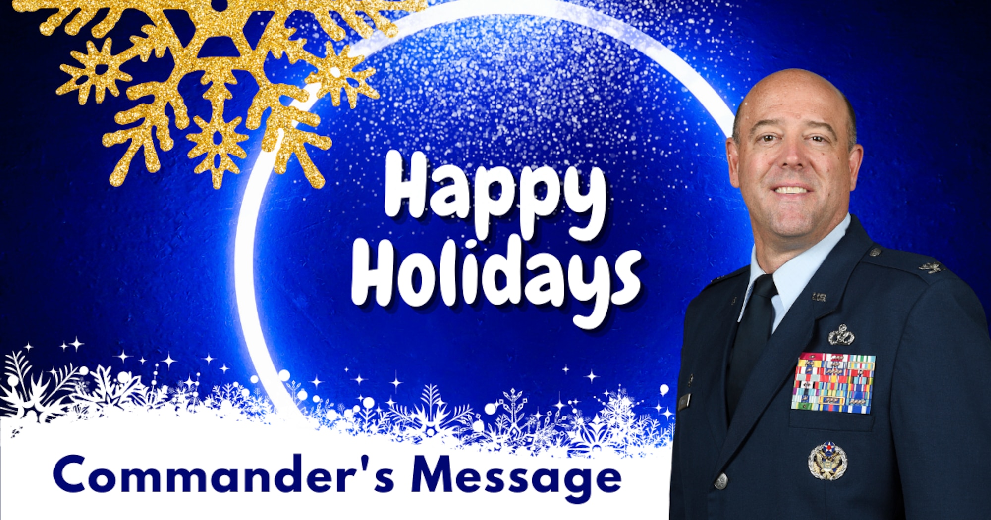 2021 Commander's Holiday Message (Illustration by Megan Mudersbach)