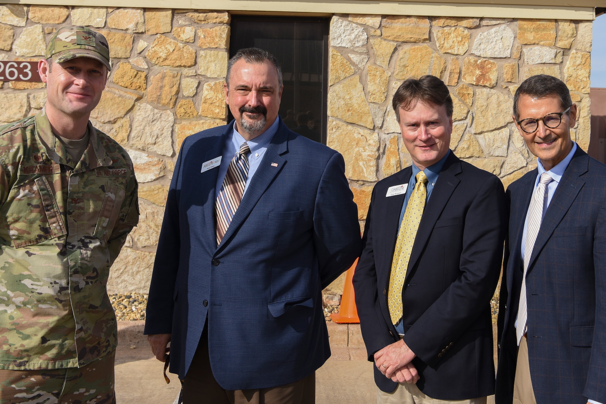 Ribbon Cutting Marks Reopening of Team Dyess VCC