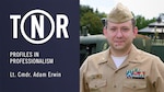 Lt. Cmdr. Adam Erwin, who is originally from Dewy Rose, Georgia, serves as a tactical chaplain with the Commander, Navy Region Southeast (CNRSE) Regional Operations Center (ROC).