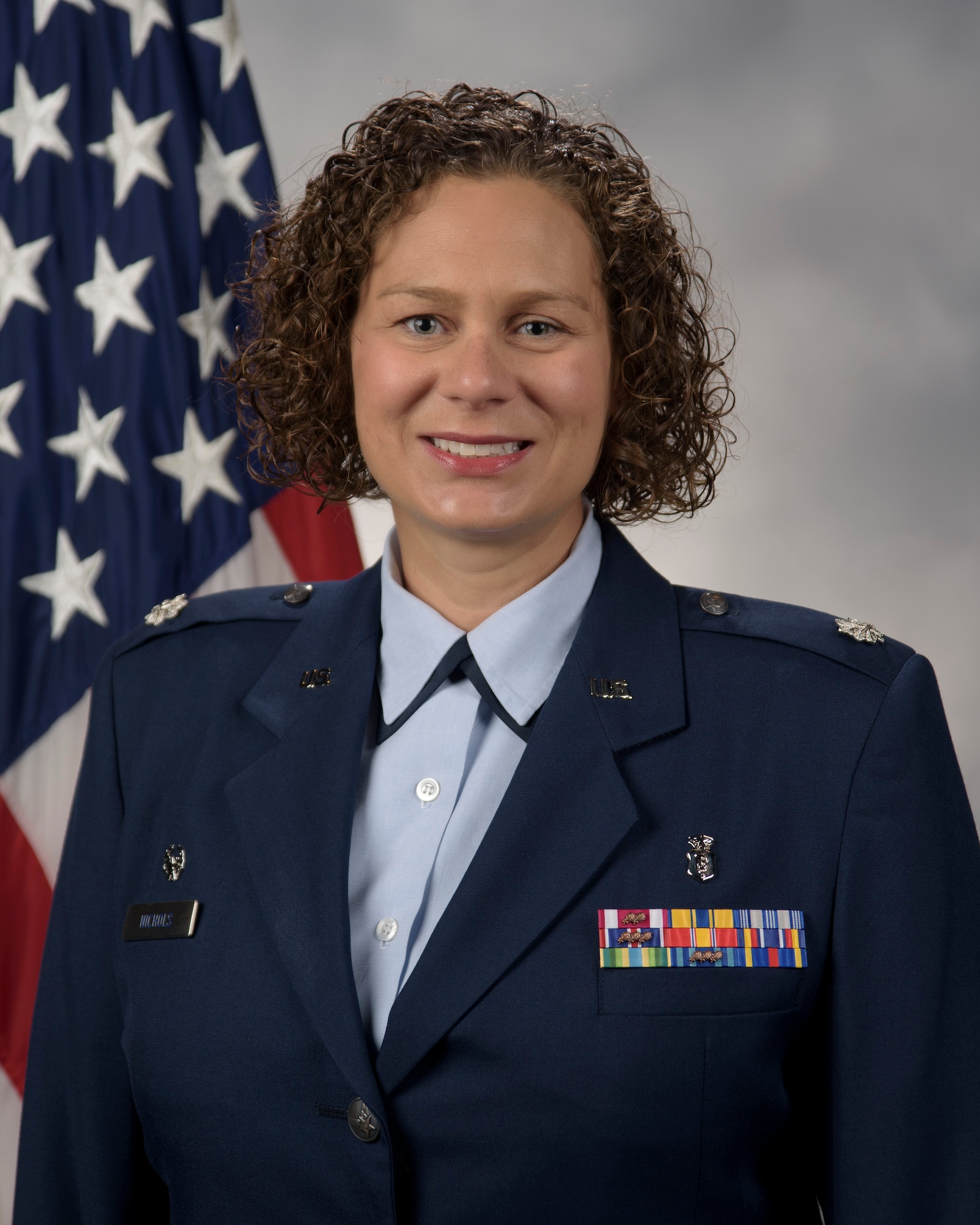 Lt. Col. Kristen Nichols official photo.
