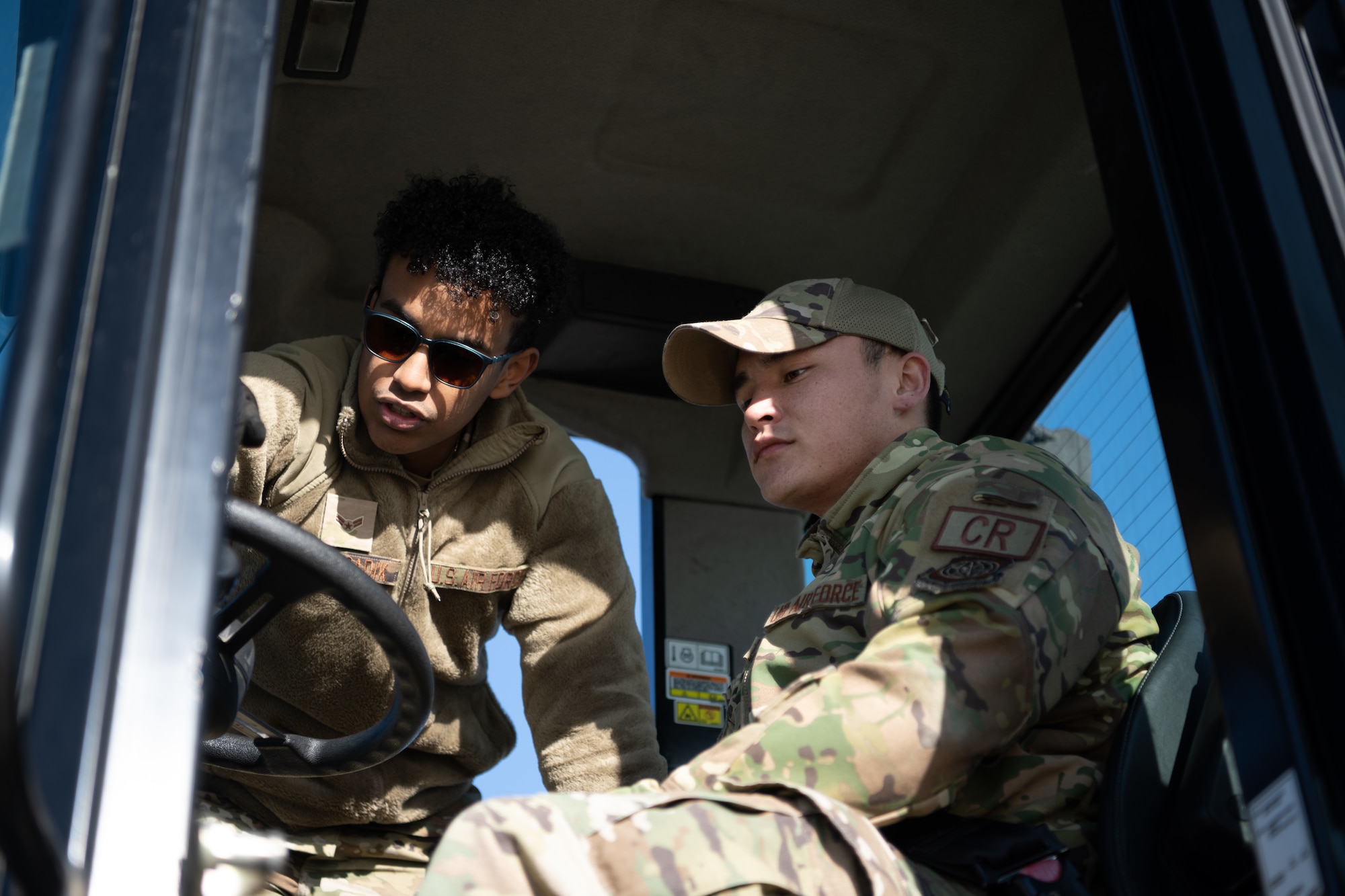 Photos of MCA training - is focused on enhancing Airmen’s proficiencies, learning and performing duties that are outside their daily job responsibilities, making them ready and adaptable to different work environments