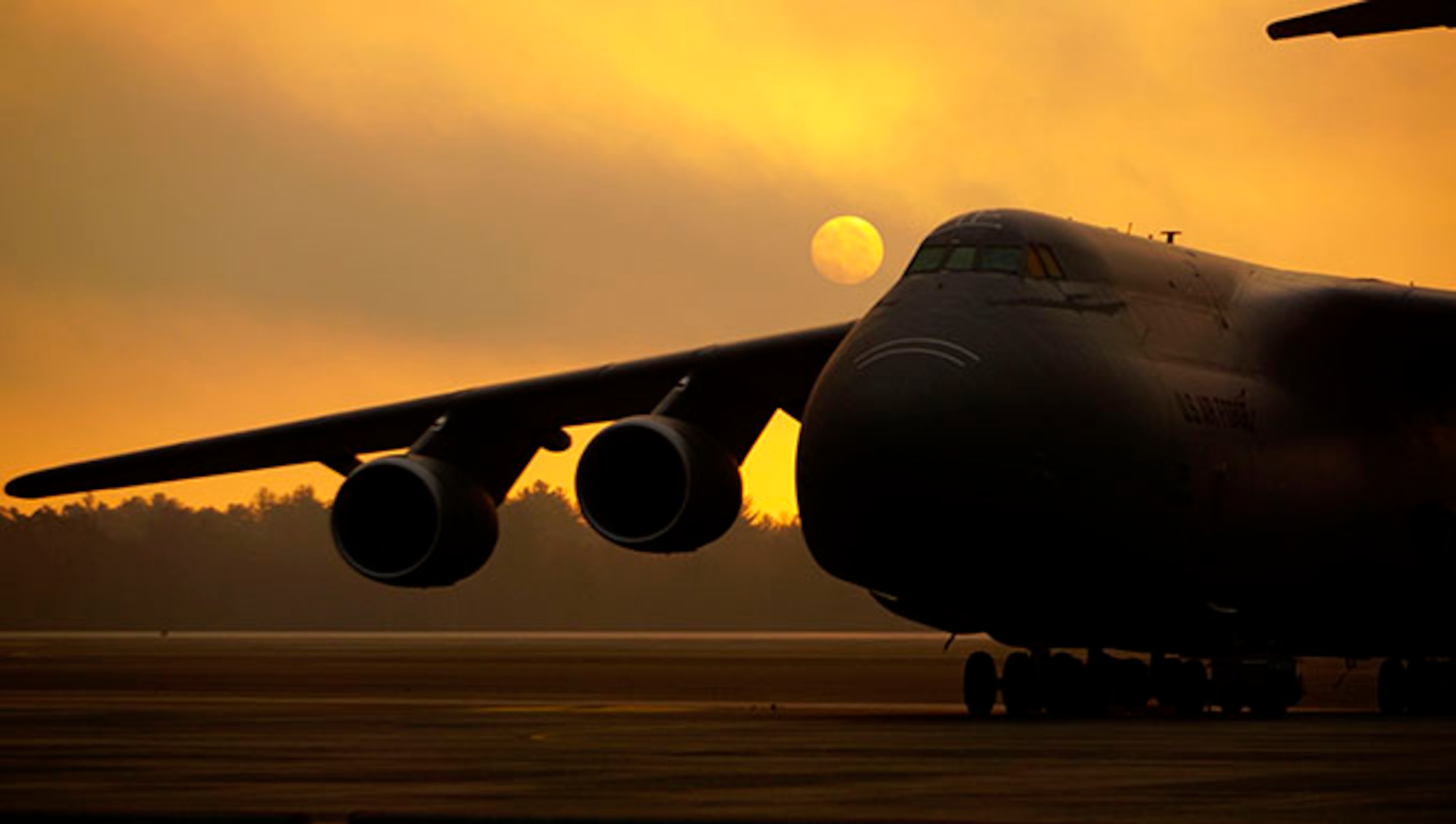 Morning sun on a Westover C-5M