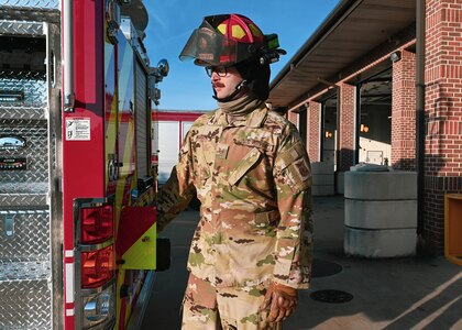 Firefighting Training at Langley