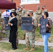 Soldiers return to family after deployment