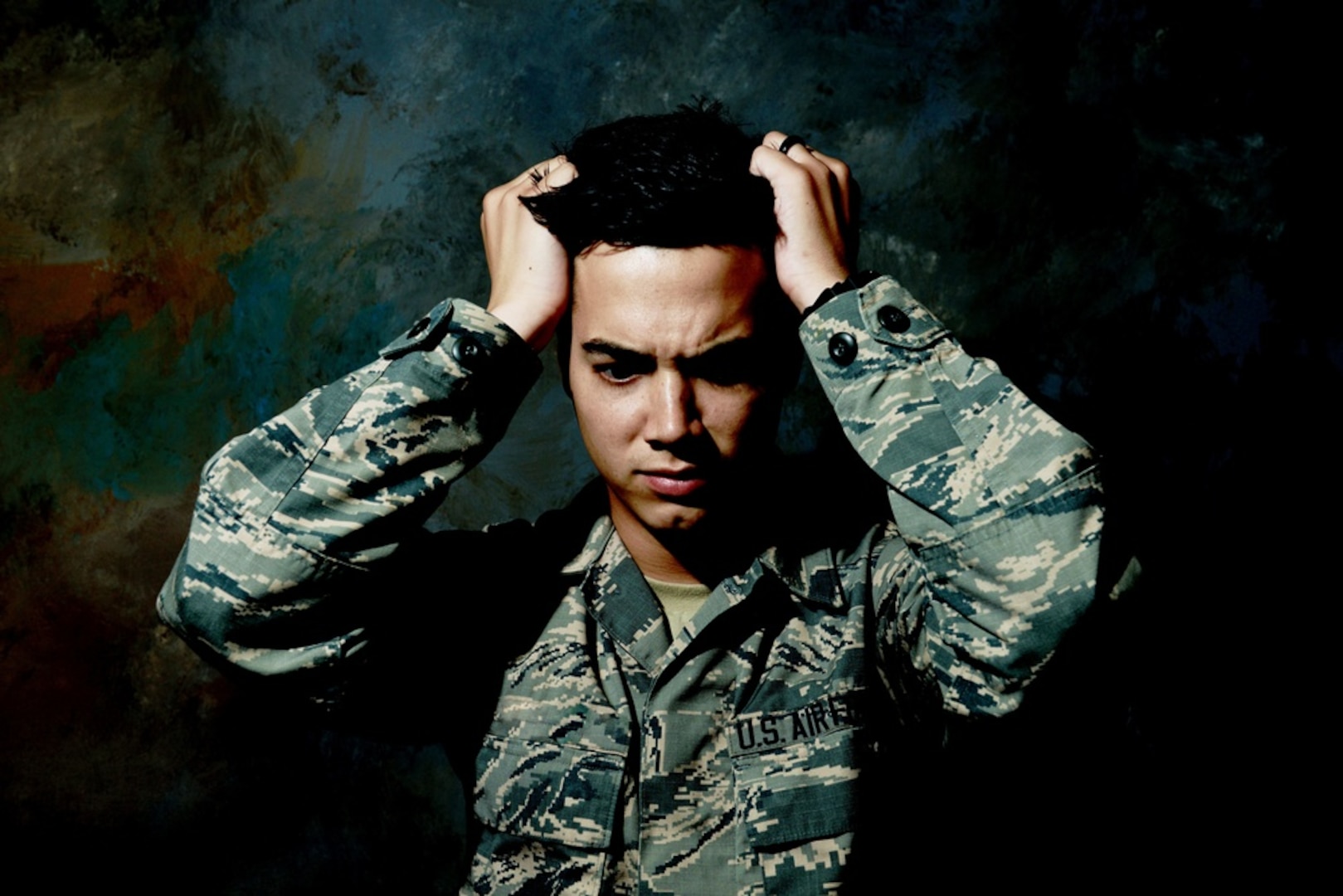 Stress can affect anyone. Common negative stressors include family, work or financial problems and are detrimental to an individual’s physical and mental health over time. (U.S. Air Force illustration by Airman 1st Class Destinee Dougherty)