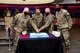 JTF-SD leaders toast to the Space Force in honor of its second birthday.