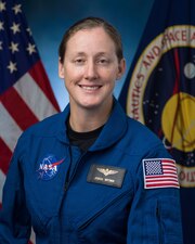(Dec.  3, 2021) Portrait of Astronaut Candidate Jessica Wittner, ASCAN Class of 2021.  Jessica is the spouse of Lt. Cmdr. Tim Wittner, who serves as the Center for Naval Aviation Technical Training Unit Lemoore training support department head (NASA photo by Robert Markowitz)
