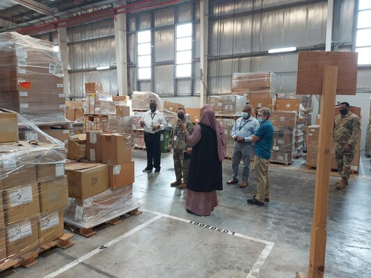 DLA CENTCOM & SOCOM commander visits DLA Distribution Bahrain