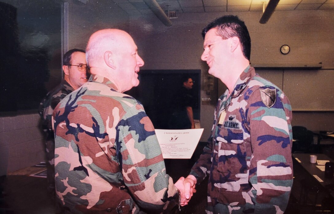 Chief Warrant Officer 5 Dave Mattox celebrates 40 years of service to his country