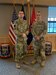 (Left to Right) Chief Warrant Officer 2 Zachery Norris, U.S. Army Europe and Africa’s Federated Intelligence Program Production Manager with the 66th Military Intelligence Brigade, and Staff Sgt. Matthew Haberle, USAREUR-AF FIP Mission Manager with the 66th MI, pose for a photo in Harrisburg, Pennsylvania. Haberle was recognized with the 2021’s recipient of the Colonel Carl F. Eifler National Guard award during the National Military Intelligence Foundation’s “Night of Heroes” virtual event on Nov. 17, 2021.