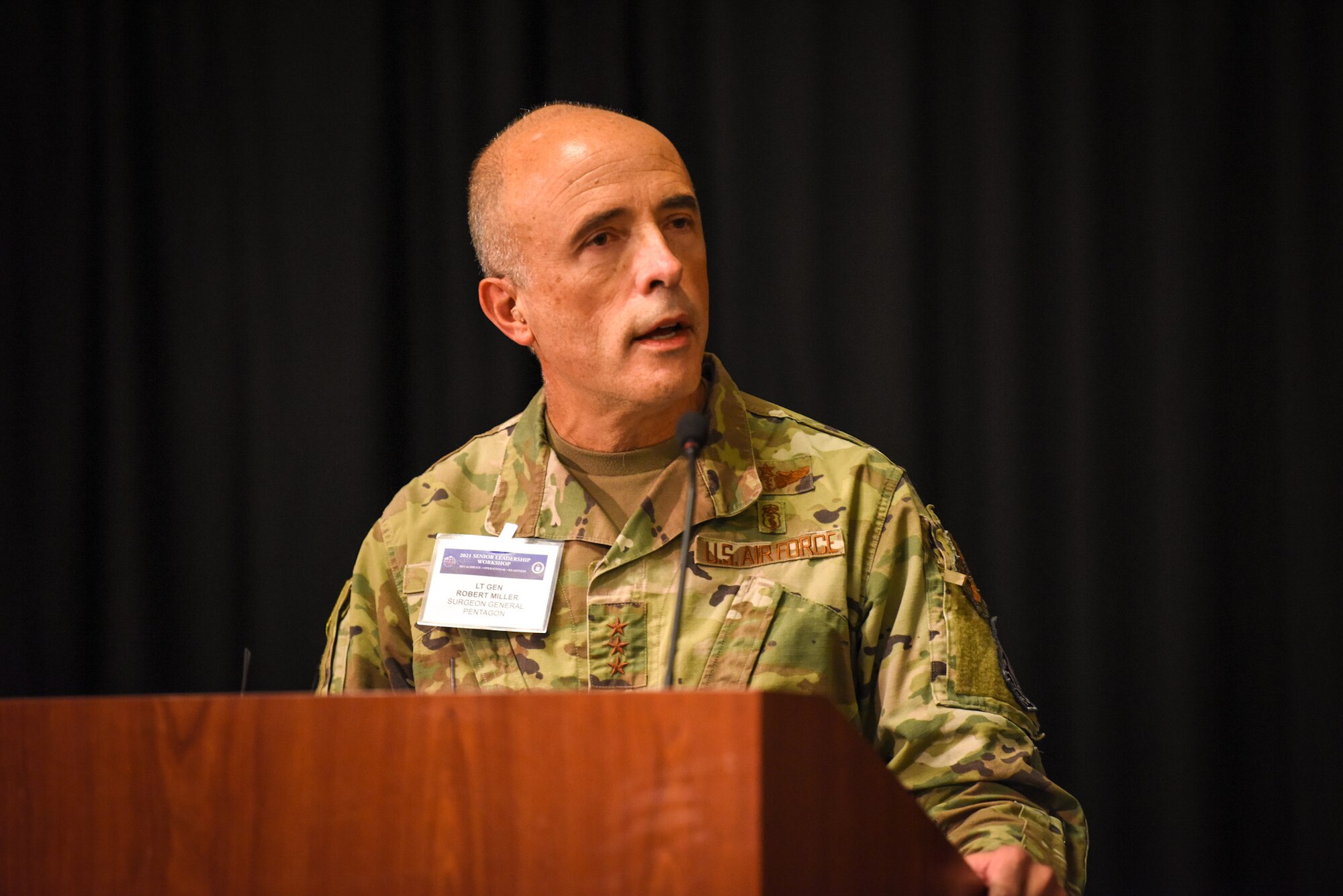 Image of an Airman speaking.