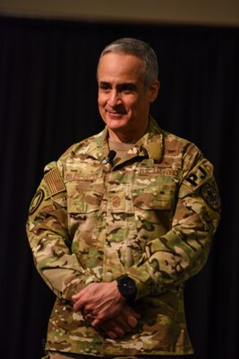 Image of a Service member posing for a photo.