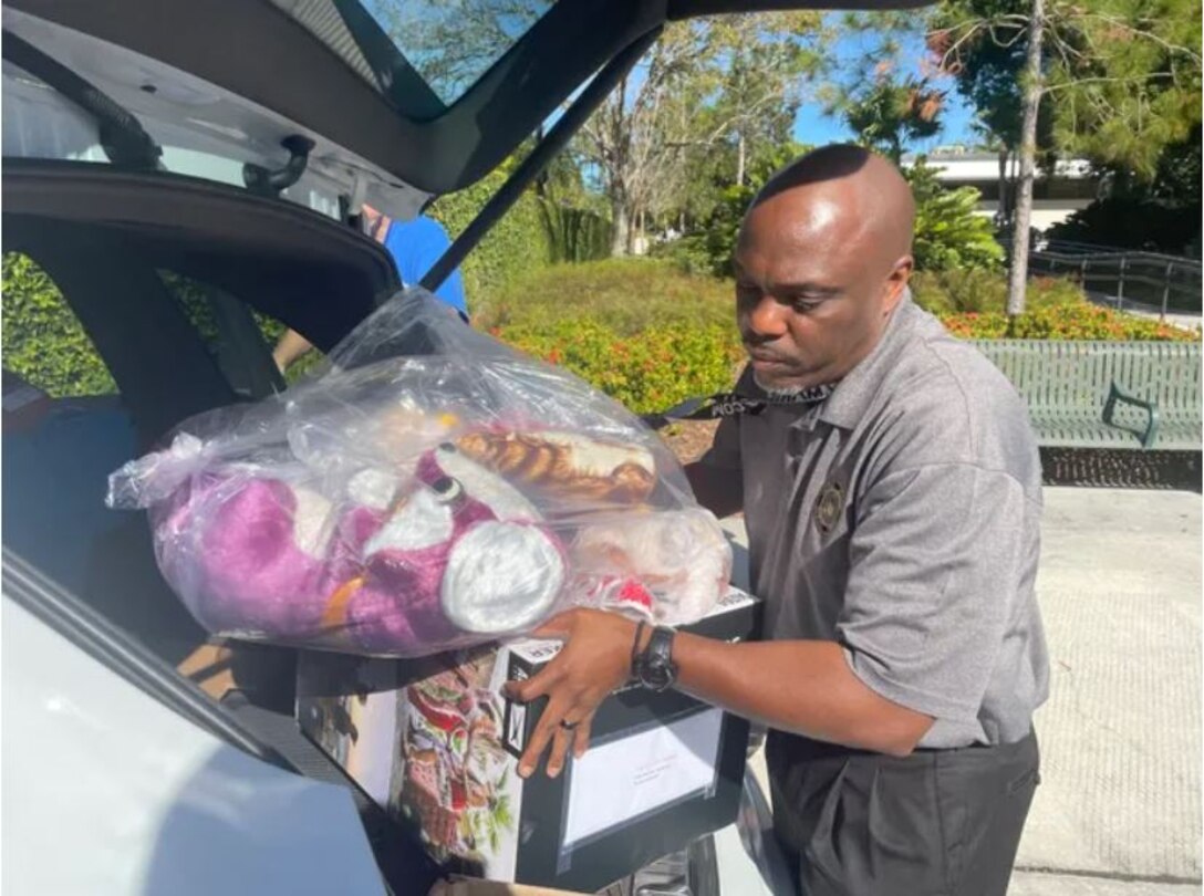 A Marine veteran and Information Technology manager, Willie Holland has been running the city’s Toys for Tots drive for 18 years. This holiday season, city staff and local residents donated toys at City Hall and the Robert L. Taylor Community Complex.