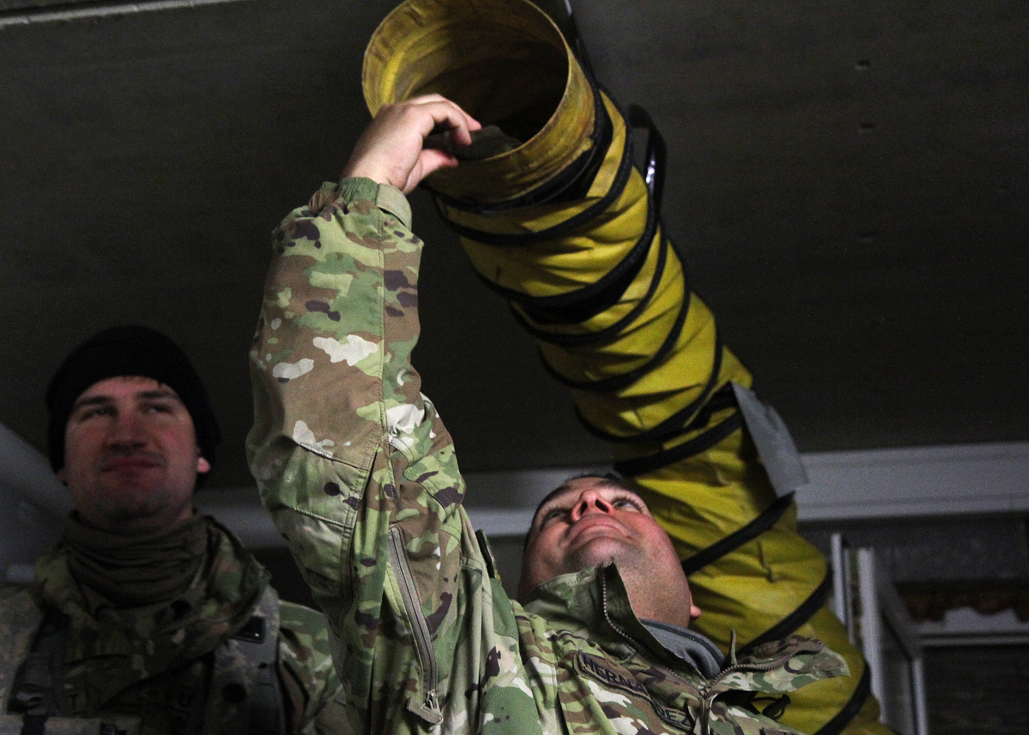 U.S. Army Reserve civil affairs support 1st Infantry Division during ...