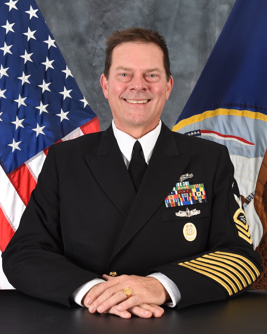 Bio photo for Master Chief Information Systems Technician Gene A. Crozier
Senior Enlisted Advisor, Naval Network Warfare Command (NETWARCOM)