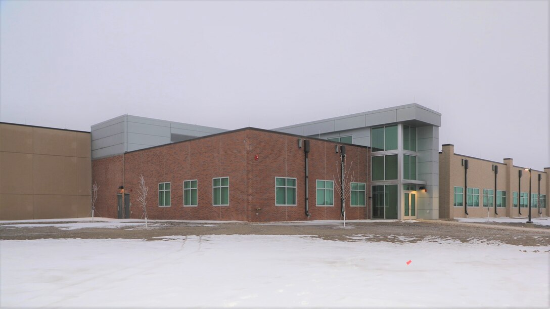 U.S. Army Corps of Engineers, Omaha District design and constructed new indoor firing range, Minot Air Force Base, North Dakota, December 15, 2021.