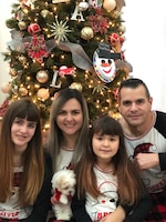 Master Sgt. Ruben Soto and family