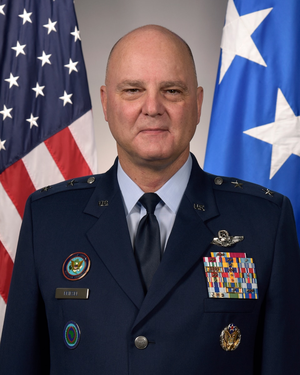 This is the official portrait of Maj. Gen. James Kriesel.
