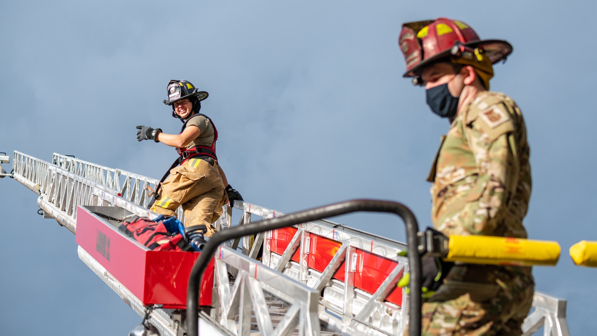 Fire protection Airmen are responsible for coordinating pre-incident plans, maintaining fire-fighting equipment, training Air Force personnel in fire prevention and controlling and extinguishing fires.