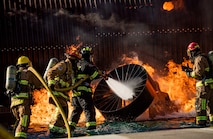 firefighters fight fire