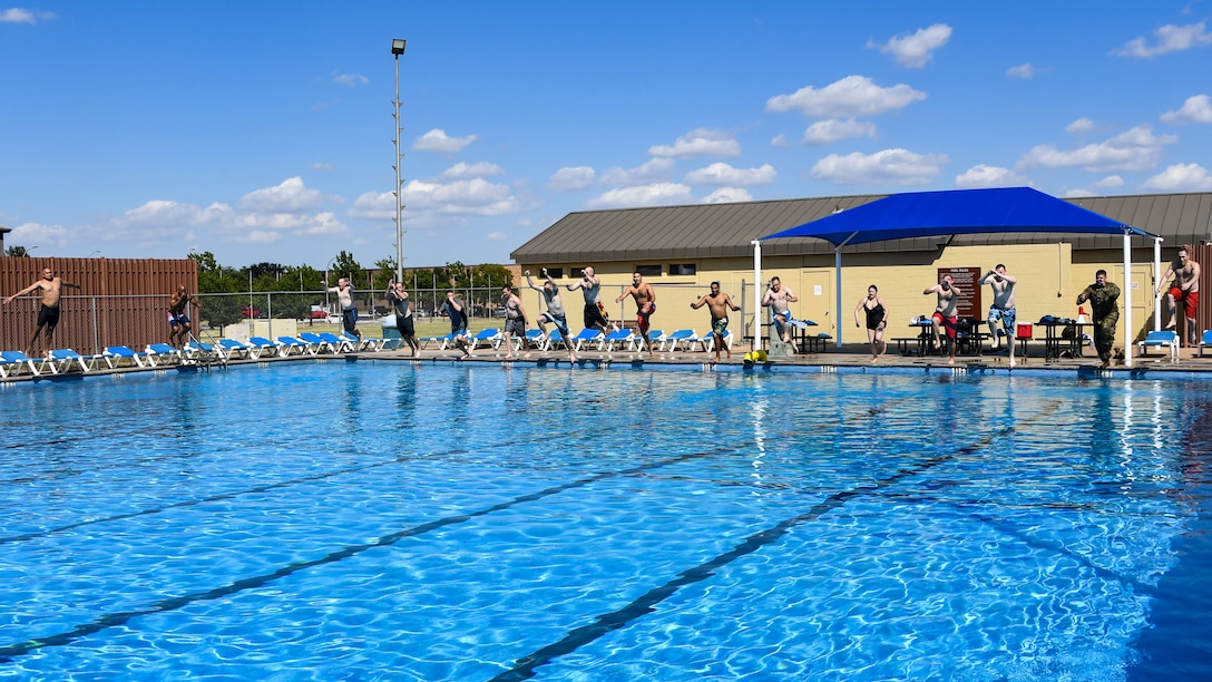 Cannonballs at Main Pool