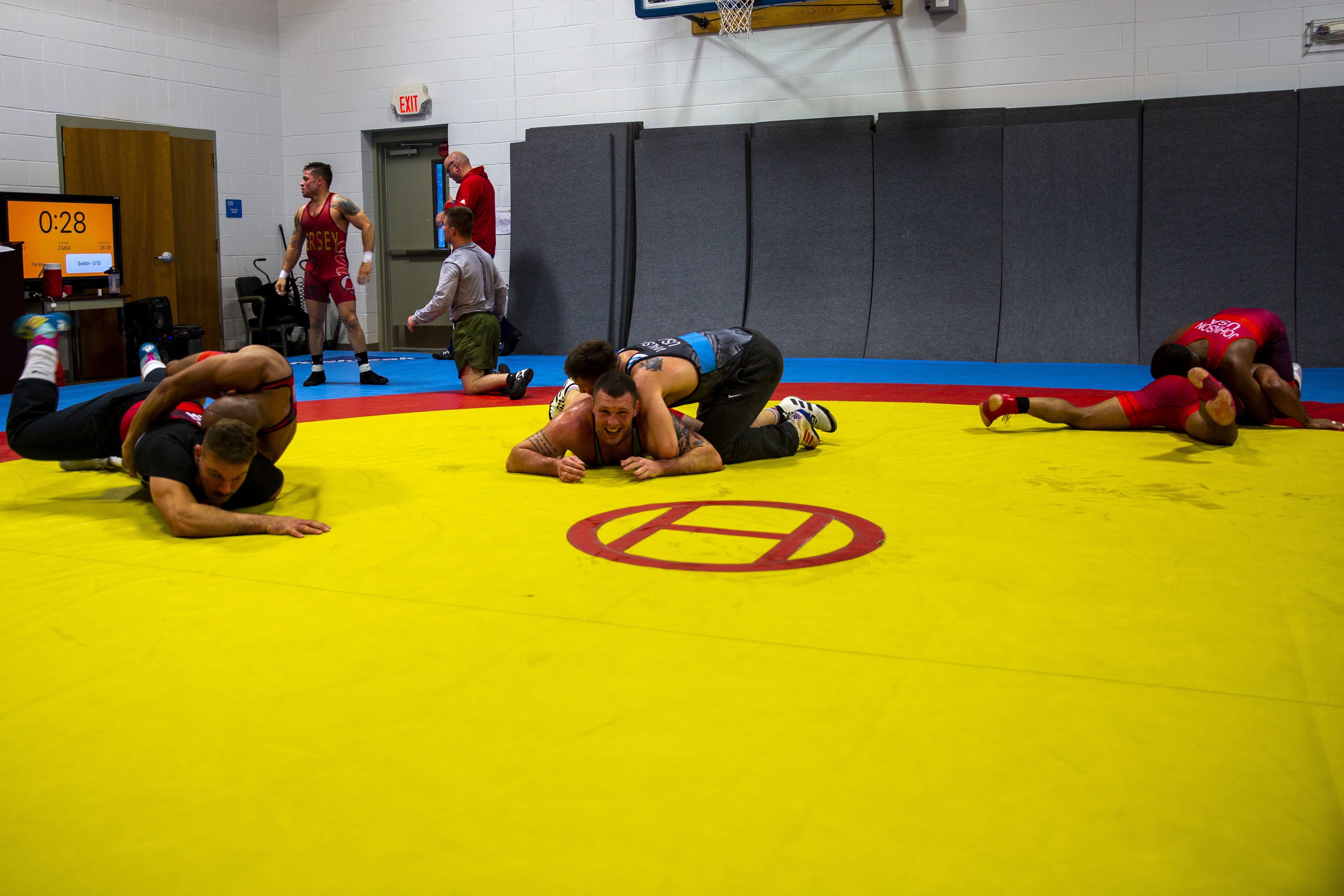 AllMarine Wrestling Team prepares for the Olympic Trials > Marine