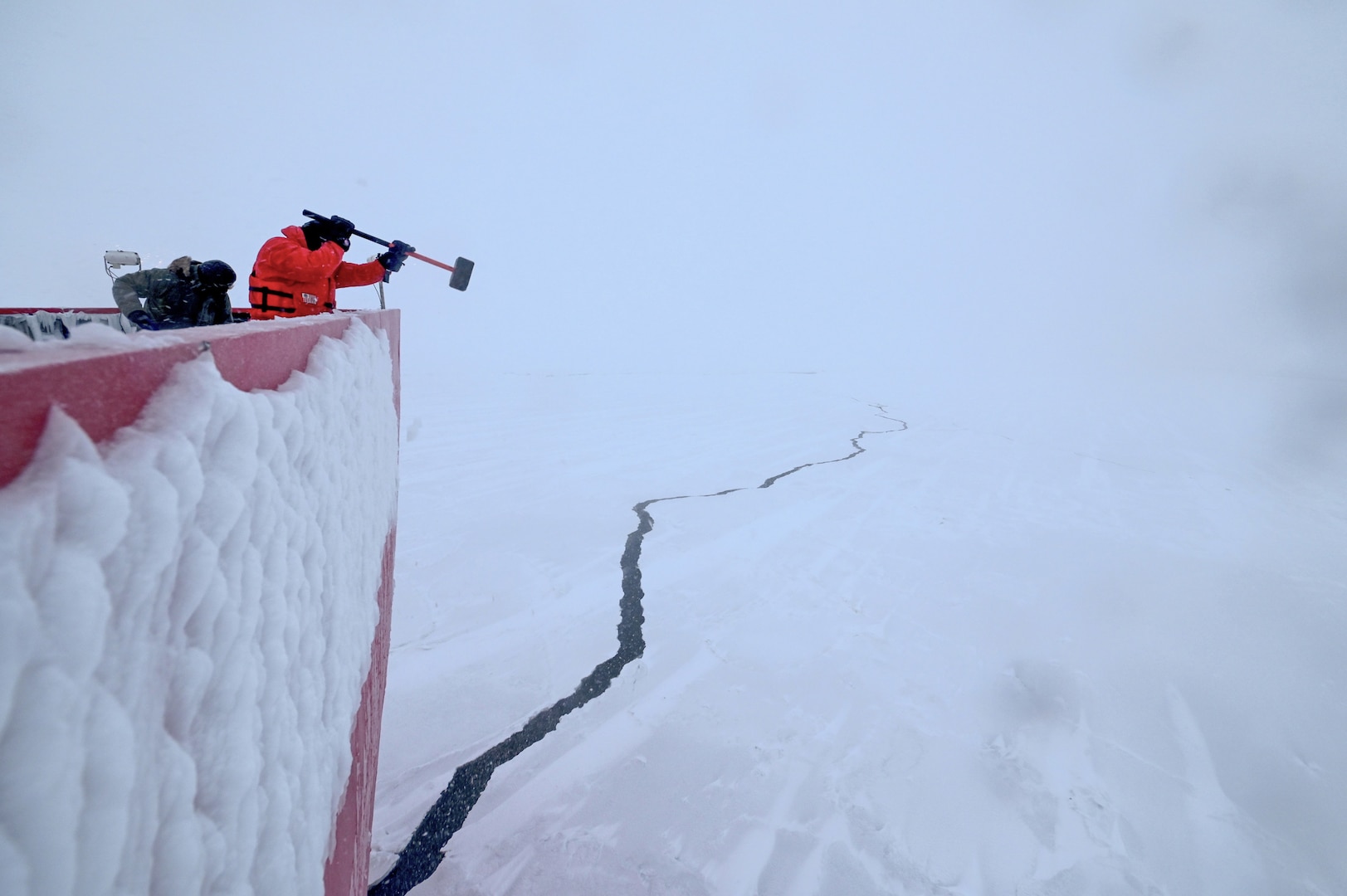 A Break in the Silence: Anecdote from a U.S. Coast Guard Icebreaker’s Winter Arctic Patrol