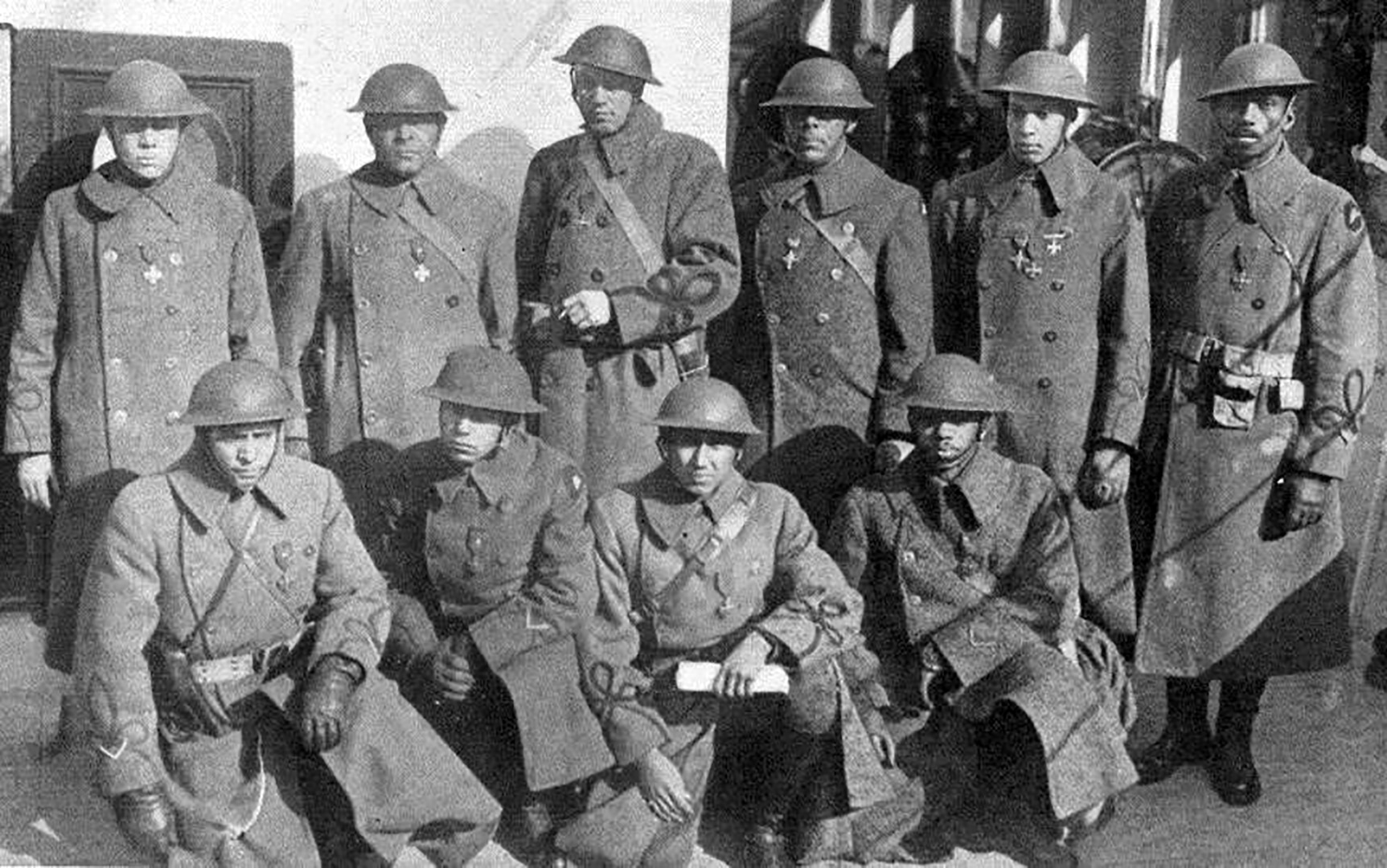 Officers of the 370th Infantry Regiment.