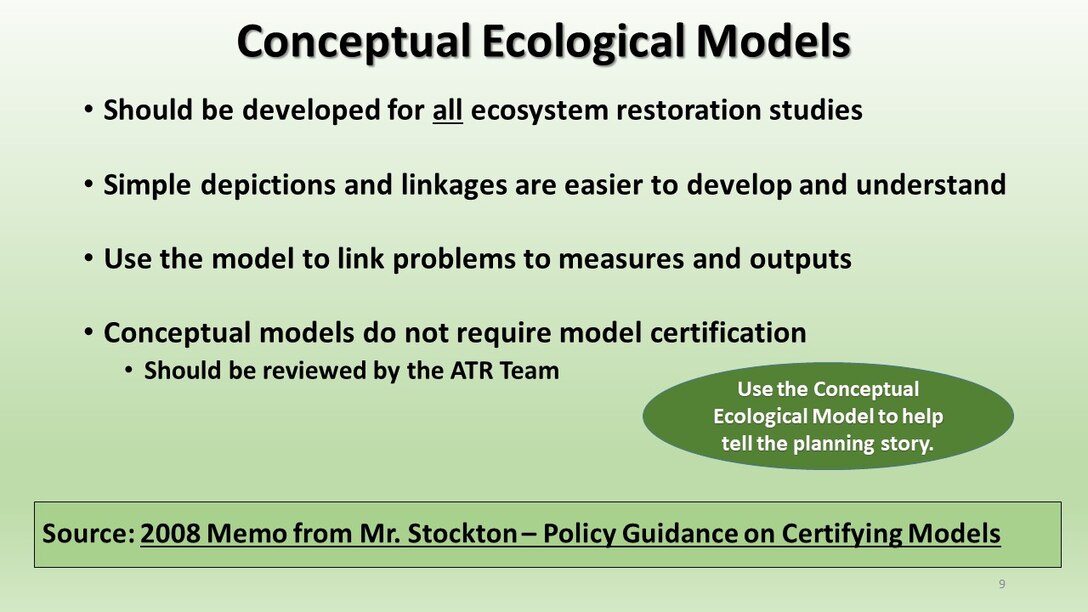 National Ecosystem Restoration Overview Slideshow