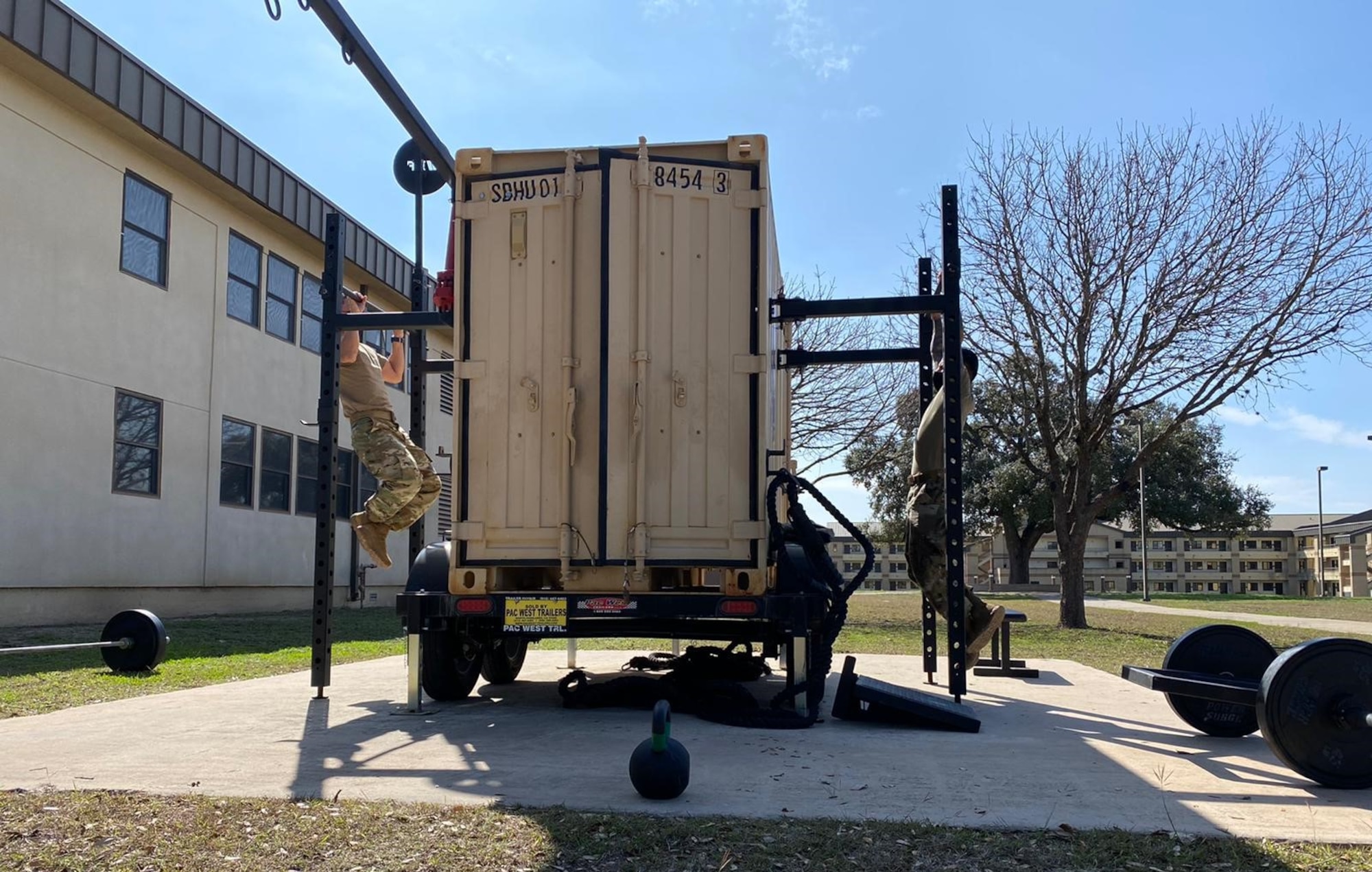 Beaver Fit Gym Boxes at Joint Base San Antonio-Lackland, Texas, provide better access to members.