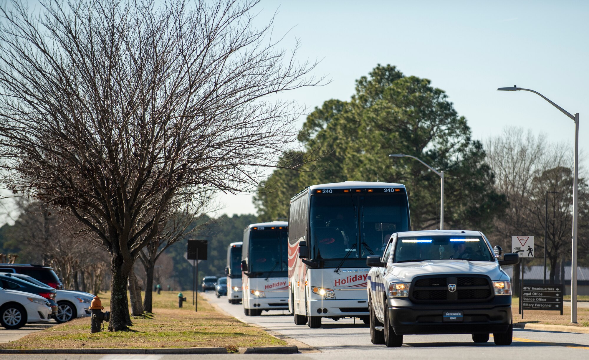 Team Seymour Airmen return to Seymour Johnson Air Force Base, Jan. 13, 2021, after being deployed.