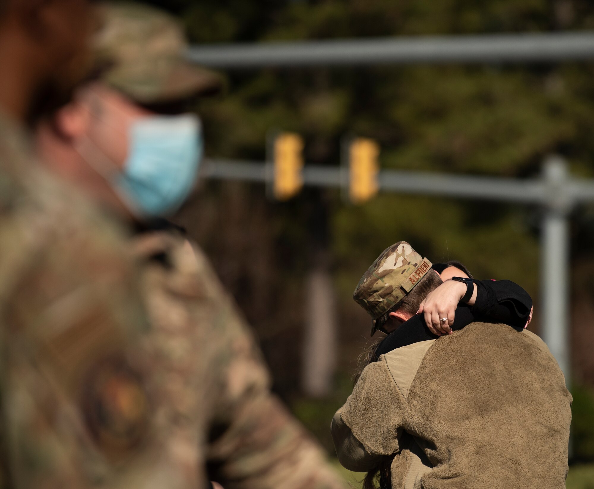 Team Seymour Airmen return to Seymour Johnson Air Force Base, Jan. 13, 2021, after being deployed.