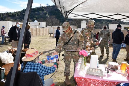 PSYOP students combat propaganda in village market exercise