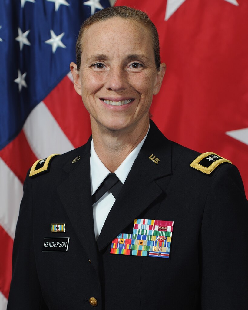 Maj. Gen. Susan Henderson official photo as 377th TSC Commanding General