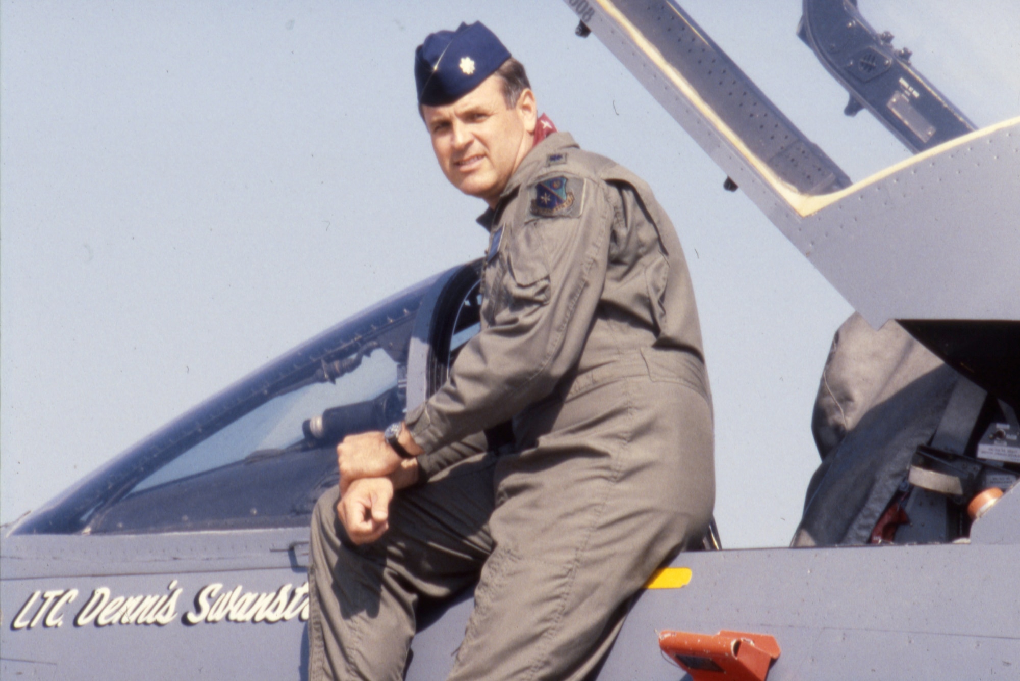 Colonel Dennis Swantrom 185th Fighter Wing Sioux City, Iowa