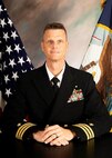 Studio portrait of Cmdr. Mark P. Gallagher