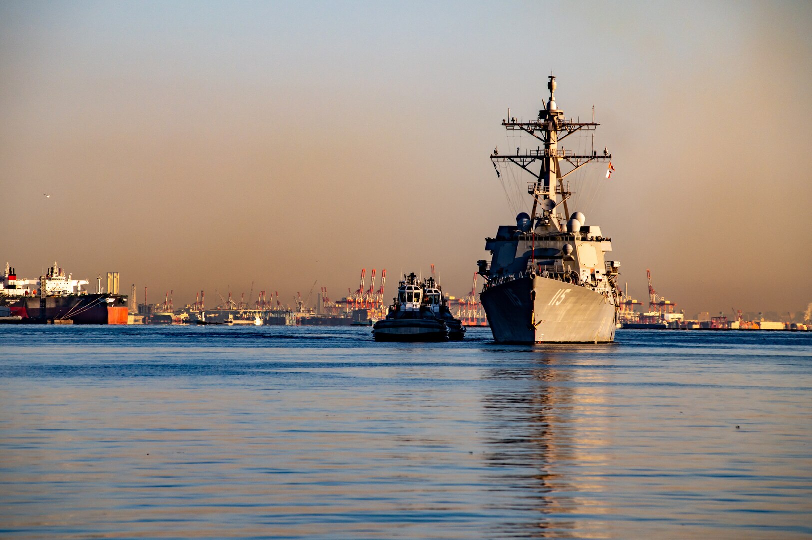 USS Rafael Peralta arrives in Japan, joins U.S 7th Fleet