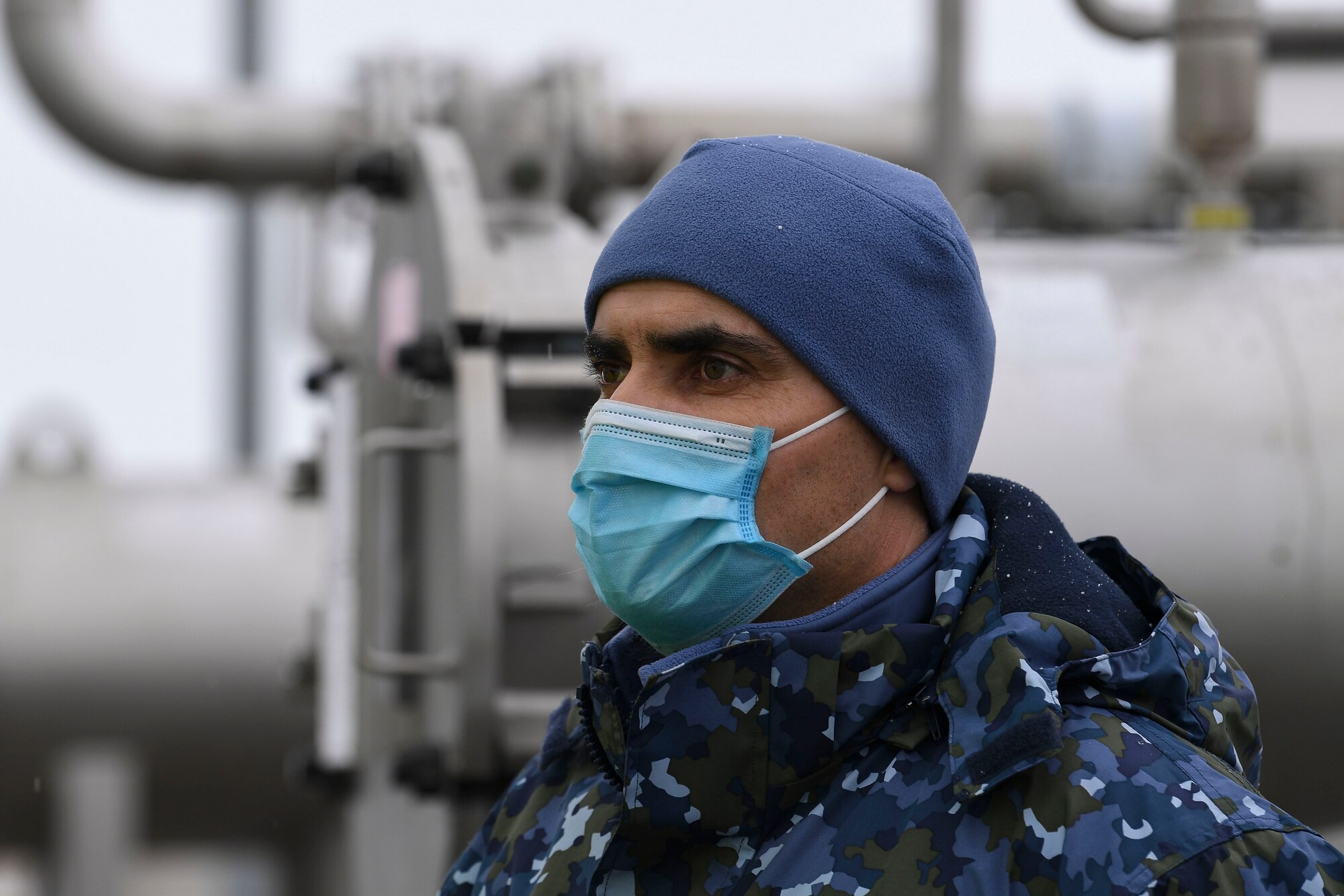 U.S. Airmen deployed here worked alongside their Romanian civil engineer counterparts to establish a diesel fuel farm, using fuels mobility support equipment in order to support various base operations.