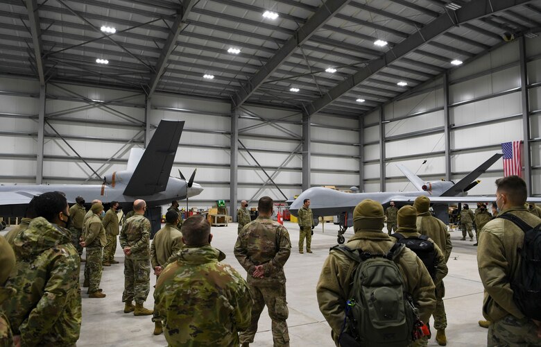 The recent MQ-9 Reaper aircraft presence here demonstrates the United States' commitment to the security and stability of Europe, and aims to strengthen relationships between NATO allies and other European partners.