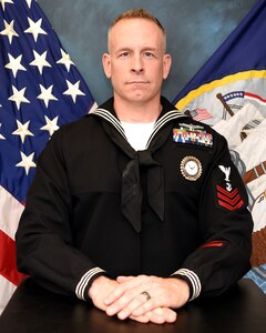Petty Officer 1st Class Ryan Evans, Navy Talent Acquisition Group San Antonio medical officer recruiter, has been selected by the Navy Recruiting Command as the National Medical Recruiter of the Year for fiscal year 2020.