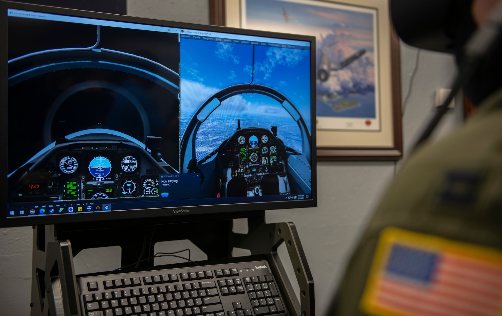 Texas A&M students create extended reality flight simulator