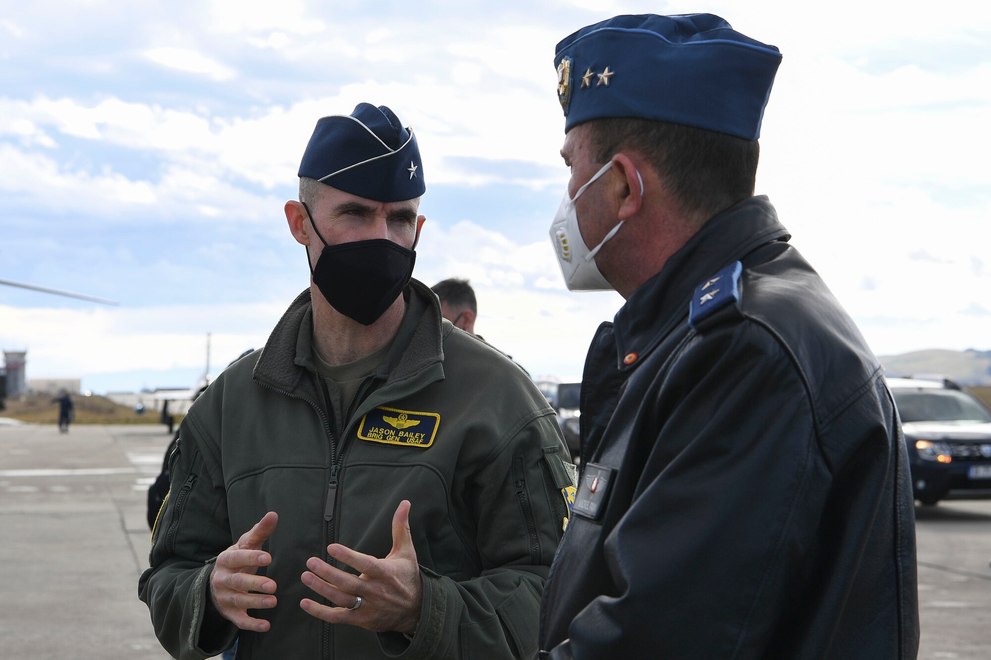 During their visit to Campia Turzii, 31st FW leadership discussed the Romanian air force, U.S. and Romanian partnership, base capabilities and bilateral infrastructure development with Romanian air force leadership and key defense leaders in the region.