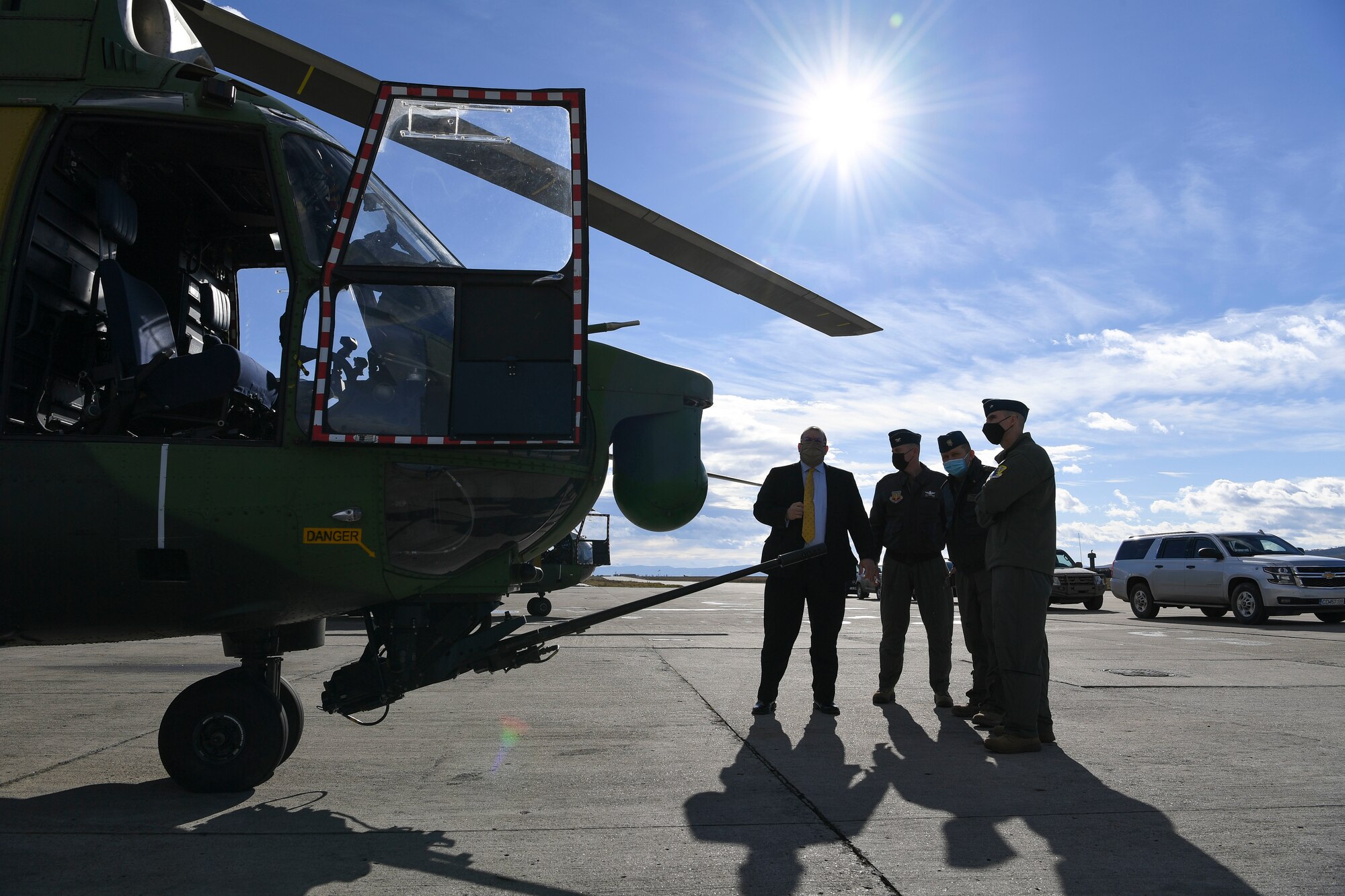 During their visit to Campia Turzii, 31st FW leadership discussed the Romanian air force, U.S. and Romanian partnership, base capabilities and bilateral infrastructure development with Romanian air force leadership and key defense leaders in the region.
