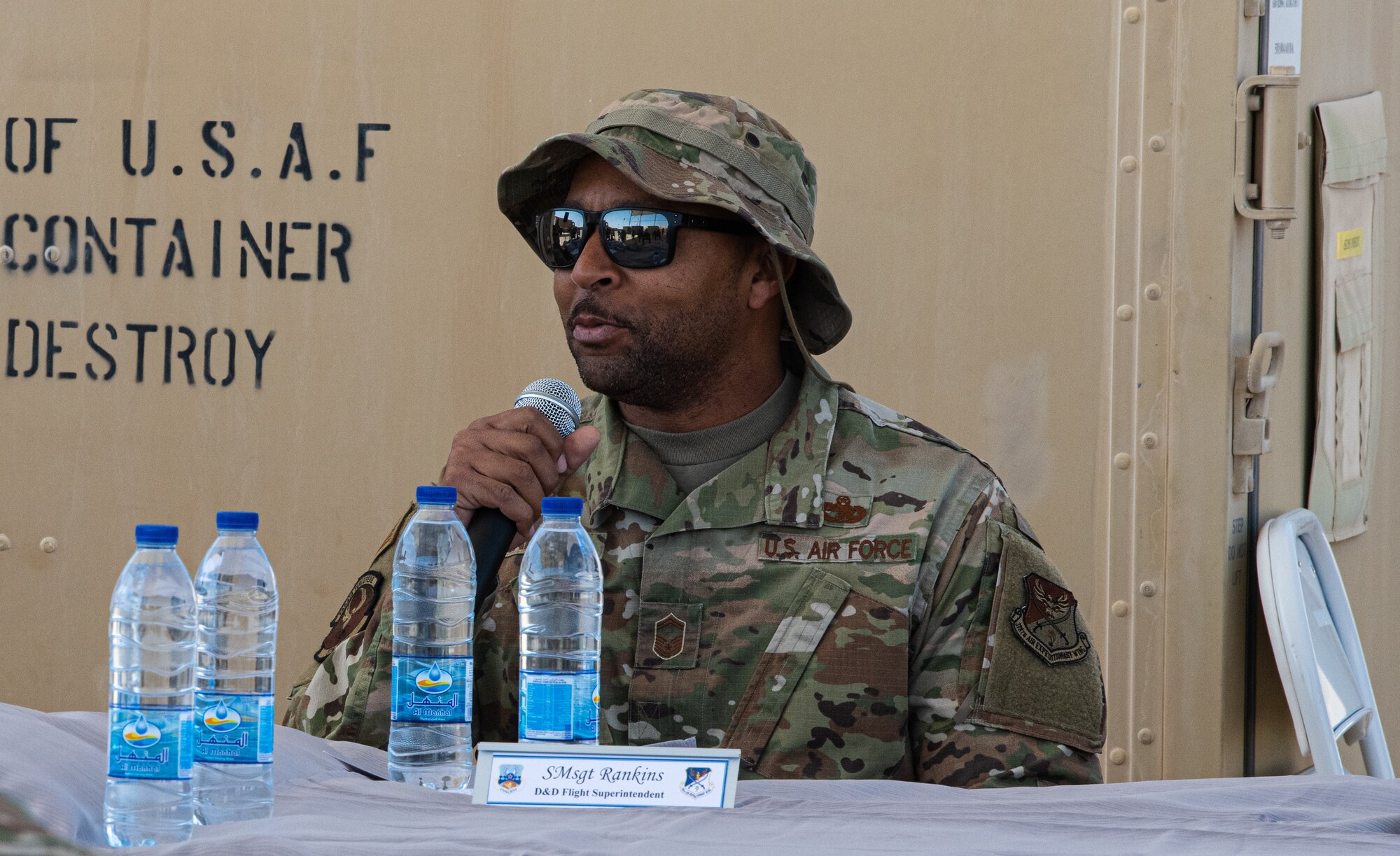 The 378th Air Expeditionary Wing hosted a “Perspective with Power” panel as part of a month-long series of discussions and activities designed to highlight Black History Month Feb. 5, 2021, at Prince Sultan Air Base, Kingdom of Saudi Arabia.